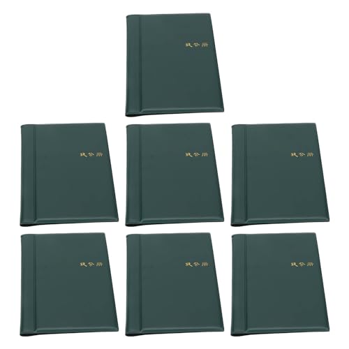 ETAINGYEUN Sammelbuch, grüne, transparente Seiten, wasserabweisend, 120 Taschen, Album für Sammler ETAINGYEUN Sammelbuch, grüne, transparente Seiten, wasserabweisend, 120 Taschen, Album für Sammler von ETAINGYEUN