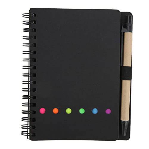 ETAINGYEUN Smart wiederverwendbares Notizbuch Double Coils Journal Book für College -Notebook (Schwarz) von ETAINGYEUN