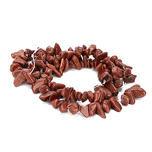 Einzigartige unregelmäßige Perlen exquisite Handarbeit Perlenzubehör Halskette Armband Herstellung (Kinsha -Stein) von ETAINGYEUN