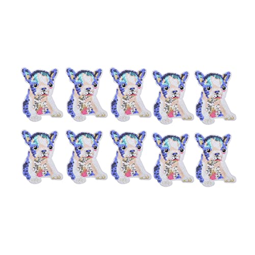 Eisen auf Flecken niedliche Hundendesign leuchtende Farben Baumwolle robuste Jean Rucksack Hut 10pcs Eisen auf Flecken niedliche Hundendesign leuchtende Farben Baumwolle robuste Jean Rucksack Hut 10pcs von ETAINGYEUN