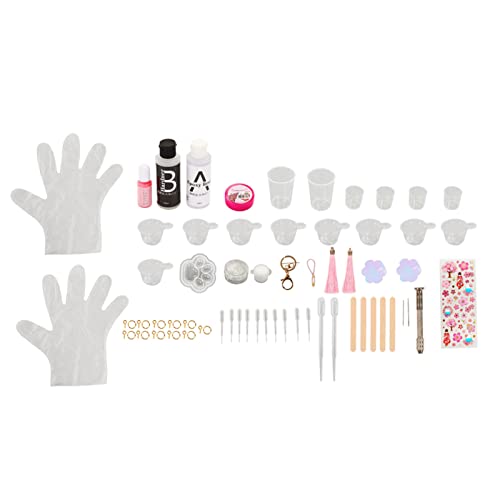 Harzschmuck Making Kit Easy Demolding für Anfänger Katzende Design von ETAINGYEUN