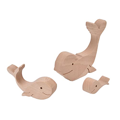 Hölzerne Tierverzierungen süße Kaninchen Home Decoration Muttertags (B11) von ETAINGYEUN