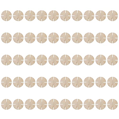 Holzausschnitte Bastelmittel für Handwerke Holzhandwerkspartys und Hochzeiten 50 Stück Holzscheiben Holzausschnitte Bastelmittel für Handwerke Holzhandwerkspartys und Hochzeiten 50 Stück Holzscheiben von ETAINGYEUN