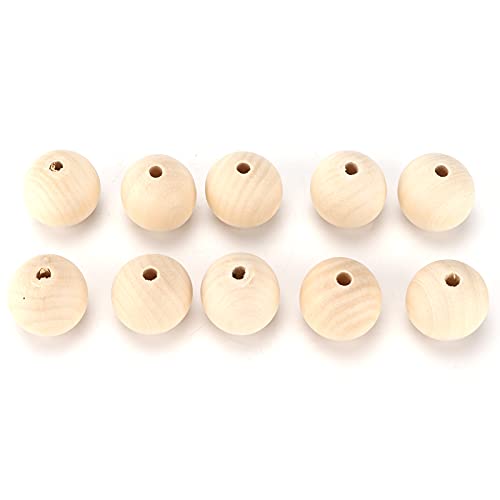 Holzhandwerk Perlen Massenholz für Armband Halskette Traumfänger Home Party Dekor Handarbeit Handwerk basteln verschiedene Kunsthandwerks: von ETAINGYEUN