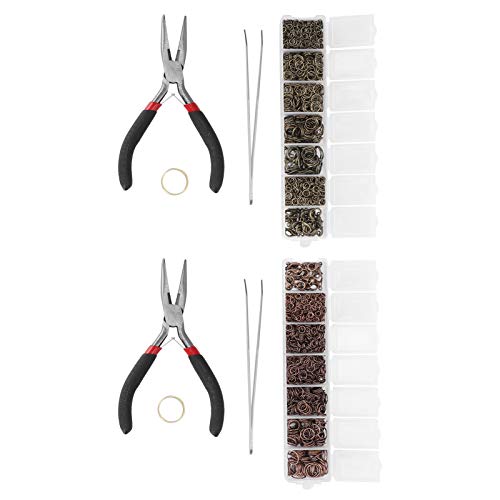 Jewelry Making Supplies Organization Kit Compact Bronze Copper Rings Pliers Tweezers Handwork Jewelry for All Ages Jewelry Making Supplies Organization Kit Compact Bronze Copper Rings Pliers Tweezers Handwork Jewelry for All Ages von ETAINGYEUN