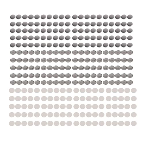 Metal -Button -Abzeichenkit gut für erfinderische Handarbeit 100 Sets ideales (75 mm) von ETAINGYEUN