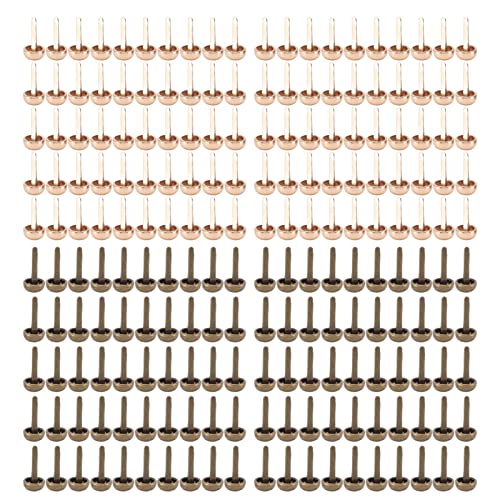 Mini Brads handgefertigte Befestigungselemente für Handarbeit Handwerk Leichte Gold Bronze Messing Punk Box Paket Mini Brads handgefertigte Befestigungselemente für Handarbeit Handwerk Leichte Gold Bronze Messing Punk Box Paket von ETAINGYEUN