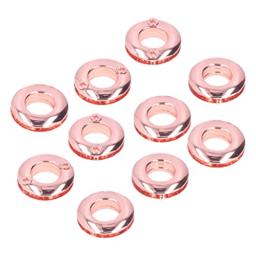 Ösenknöpfe Metall -Jährfleisch Kit für Handarbeitskleidung und Taschen (Roségold) von ETAINGYEUN