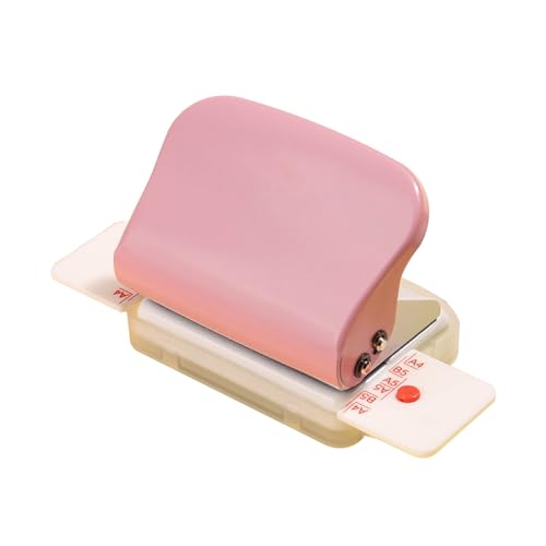 Papierloch Puncher tragbarer Handheld einstellbar 26 30 Löcher Puncher für Bindemittel A4 A5 B5 Größe von ETAINGYEUN