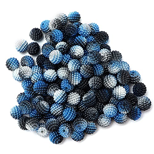 Perlen-Set, bunte Blasen, für Halsketten, Armbänder, Ohrringe, Schmuckherstellung, Dekoration, 200 Stück (#11) von ETAINGYEUN