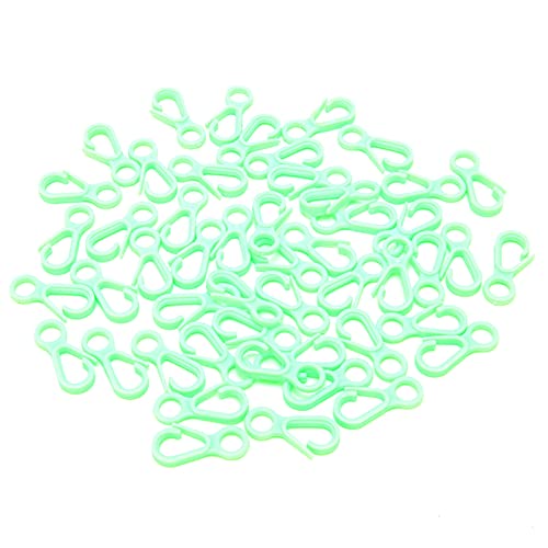 Plastikhandwerk verschluss Set für Schlüsselkette 50pcs exquisite Arbeitskunstzubehör -Schmuck Haken Haken (50 verkauft) von ETAINGYEUN