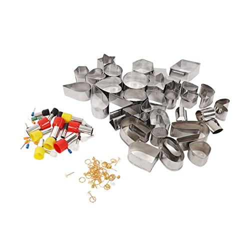 Polymer Clay Ohrring Kit Edelstahlschneider Handarbeit Handwerk herstellen Schmuckzubehör machen Accessoires von ETAINGYEUN