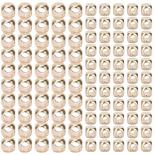 Quadratschmuck Making Perlen Qualität Kupfer Handwerke Armband -Ablagerung Zubehör Kit 3mm 4mm 100pc Bastelmittel Quadratschmuck Making Perlen Qualität Kupfer Handwerke Armband -Ablagerung Zubehör Kit 3mm 4mm 100pc Bastelmittel von ETAINGYEUN