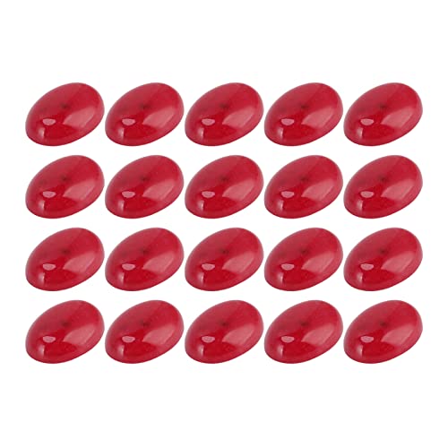 Red Oval Cabochon Stones Carnelian für Schmuckherstellung mit viel Glück 20pcs Red Oval Cabochon Stones Carnelian für Schmuckherstellung mit viel Glück 20pcs von ETAINGYEUN