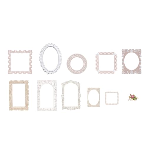 Retro Mirror Frame Dekoration Aufkleber für Handarbeit Handwaren Scrapbooking und Fotoalben (Typ 3) von ETAINGYEUN