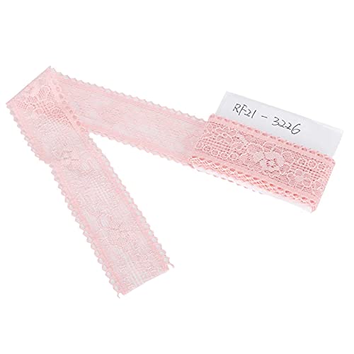 Rosa Spitzenbänder Dekorative Zipfel 10 Meter langes weiches elastisches Nylon für Home Sewing Souvenirs Dekoration von ETAINGYEUN