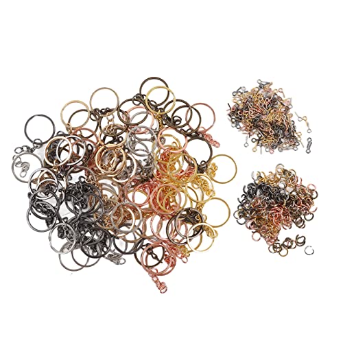 Schlüsselkettenringe Handarbeit Schmuckzubehör für Anhänger 90 PCs 6 Farben von ETAINGYEUN