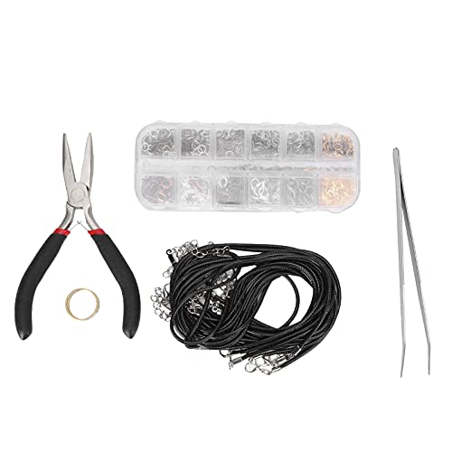 Schmuck Making Tool Kit Handwork Handwerk Handwerk Hummerverschluss Sprungringe Reparaturset für Fachleute und Anfänger von ETAINGYEUN