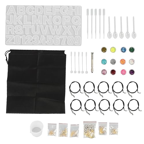 Silikon Alphabet Robustes Handwerkskunstwerk mit über 300 für Harzkreationen von ETAINGYEUN