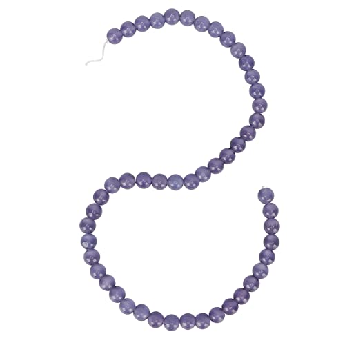 Steinabstandshalterperlen nahtlose Handarbeit Perlen Schmuckhandwerkszubehör für Halskettenarmband (Lila) von ETAINGYEUN