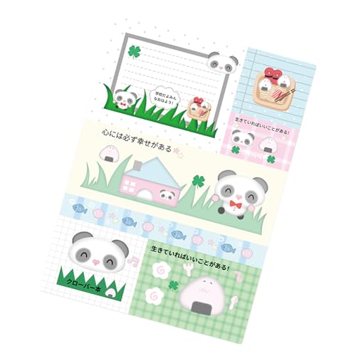 Cartoon-Notizpapier, 50 Blatt, Scrapbooking, dekoratives Papier, Neuheit, Notizblöcke, Notizblock zum Schreiben, Notizen, Journaling Cartoon-Notizpapier, 50 Blatt, Scrapbooking, dekoratives Papier, Neuheit, Notizblöcke, Notizblock zum Schreiben, Notizen, Journaling von ETAWDE
