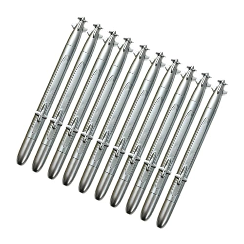 ETAWDE Gelschreiber, 0,5 mm Nadelspitze, schnell trocknend, reibungsloses Schreiben für Studenten, Erwachsene, Notizen, Journaling, Kugelschreiber, 10 Stück von ETAWDE