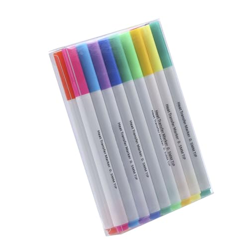 ETAWDE Stoff-Wärmetransfer-Marker, 12/18 Farben, zum Aufbügeln, für Kleidung, Malerei, T-Shirt, Tasche, Schuhhut, 12/18 Stück ETAWDE Stoff-Wärmetransfer-Marker, 12/18 Farben, zum Aufbügeln, für Kleidung, Malerei, T-Shirt, Tasche, Schuhhut, 12/18 Stück von ETAWDE
