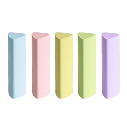 Radiergummis, Dreiecke, Radiergummi, weicher Radiergummi, ästhetische Radiergummis, Belohnung für Kinder, 5 Stück Radiergummis, Dreiecke, Radiergummi, weicher Radiergummi, ästhetische Radiergummis, Belohnung für Kinder, 5 Stück von ETAWDE