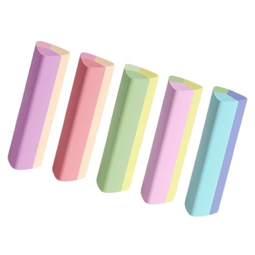 Radiergummis, Dreiecke, Radiergummi, weicher Radiergummi, ästhetische Radiergummis, Belohnung für Kinder, 5 Stück Radiergummis, Dreiecke, Radiergummi, weicher Radiergummi, ästhetische Radiergummis, Belohnung für Kinder, 5 Stück von ETAWDE