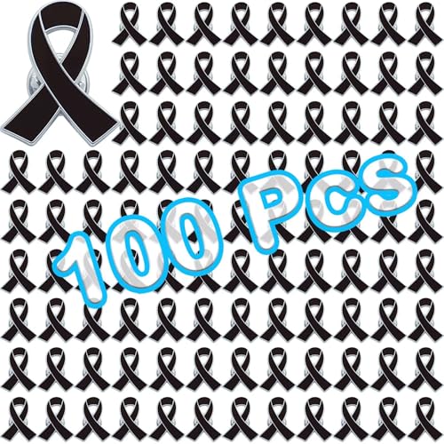 100 Stück Beerdigungsbänder, Gedenkband, schwarzes Bewusstseinsband, Beerdigungsnadeln, Gedenkdienst für Trauer, Gedenktag, Beerdigung, Veranstaltung 100 Stück Beerdigungsbänder, Gedenkband, schwarzes Bewusstseinsband, Beerdigungsnadeln, Gedenkdienst für Trauer, Gedenktag, Beerdigung, Veranstaltung von ETHOON