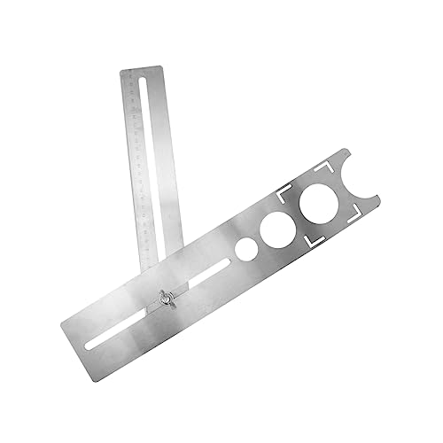 ETHZZLE 1Stück Flexible Lochöffner für Fliesen und Marmor Einstellbares Bohrlokator Tool zur Präzisen Positionierung von Bohrlöchern für Heimwerker und Professionelle Holzarbeiten ETHZZLE 1Stück Flexible Lochöffner für Fliesen und Marmor Einstellbares Bohrlokator Tool zur Präzisen Positionierung von Bohrlöchern für Heimwerker und Professionelle Holzarbeiten von ETHZZLE