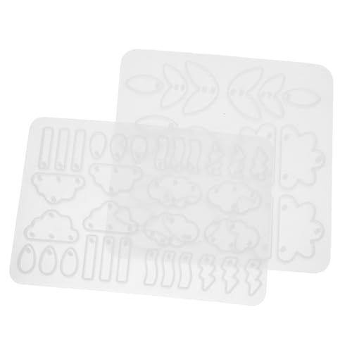 ETHZZLE 2 Stück Silikon Ohrschmuck Formen für Epoxidharz Flexible Langlebige Schmuckformen Wolken Design Diy Anhänger und Halsketten Gussformen für Anfänger und Profis ETHZZLE 2 Stück Silikon Ohrschmuck Formen für Epoxidharz Flexible Langlebige Schmuckformen Wolken Design Diy Anhänger und Halsketten Gussformen für Anfänger und Profis von ETHZZLE