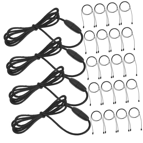 ETHZZLE 30 Sätze Teiliges Sicherheits Breakaway Lanyard mit Robusten Schwarzen Nylonkordeln und Abnehmbaren Verschlüssen für Halsketten Armbänder Schmuckherstellung DIY Basteln ETHZZLE 30 Sätze Teiliges Sicherheits Breakaway Lanyard mit Robusten Schwarzen Nylonkordeln und Abnehmbaren Verschlüssen für Halsketten Armbänder Schmuckherstellung DIY Basteln von ETHZZLE
