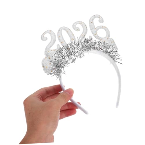 ETHZZLE 4 Stücke Teiliges Silvester Party Haarreifen und Glitzer Brillen Leichte Bequeme Festtags Accessoires für Weihnachten Silvester und Foto Shootings ETHZZLE 4 Stücke Teiliges Silvester Party Haarreifen und Glitzer Brillen Leichte Bequeme Festtags Accessoires für Weihnachten Silvester und Foto Shootings von ETHZZLE