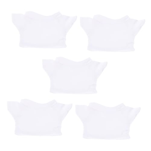 ETHZZLE 5 Stück Teiliges Build Bear Kleidung Weiche Bequeme T Shirts mit Rundem Ausschnitt Plüschbärenbekleidung für Puppen Vielseitig Kombinierbar für Themenpartys und Fantasievolle ETHZZLE 5 Stück Teiliges Build Bear Kleidung Weiche Bequeme T Shirts mit Rundem Ausschnitt Plüschbärenbekleidung für Puppen Vielseitig Kombinierbar für Themenpartys und Fantasievolle von ETHZZLE