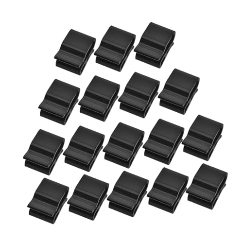 ETHZZLE 50 Stück Photovoltaik Panel Klemmen, Drahtclips Für Elektrische Kabel, Anhängerrahmen Kabelclips, Drahtmanagement Für Solaranwendungen, Solarpanel Kabelmanagement, Metall von ETHZZLE