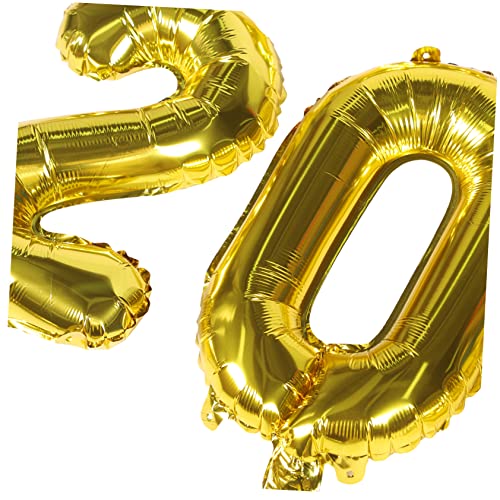 ETHZZLE Graduationsballons mit Dekorativen Aluminiumfolienballons in Schwarz und Gold Teiliges Party Dekorationsset für Abschlussfeiern für Türen Fenster und Fotohintergründe von ETHZZLE