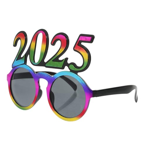 ETHZZLE Neue Jahr Partybrille Bunte Runde Digitale Eyeglasses Props Lustige Tanzbrille für Silvester und Abschlussfeier Erwachsene ETHZZLE Neue Jahr Partybrille Bunte Runde Digitale Eyeglasses Props Lustige Tanzbrille für Silvester und Abschlussfeier Erwachsene von ETHZZLE