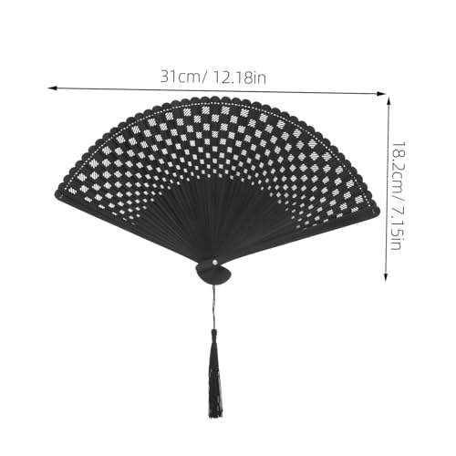 ETHZZLE Faltbarer Vintage-handfächer Mit Quasten Eleganter Japanischer Stofffächer Dekorativer Faltfächer Für Frauen Tragbar Für Hochzeit Sommerparty Und Fotoshootings ETHZZLE Faltbarer Vintage-handfächer Mit Quasten Eleganter Japanischer Stofffächer Dekorativer Faltfächer Für Frauen Tragbar Für Hochzeit Sommerparty Und Fotoshootings von ETHZZLE