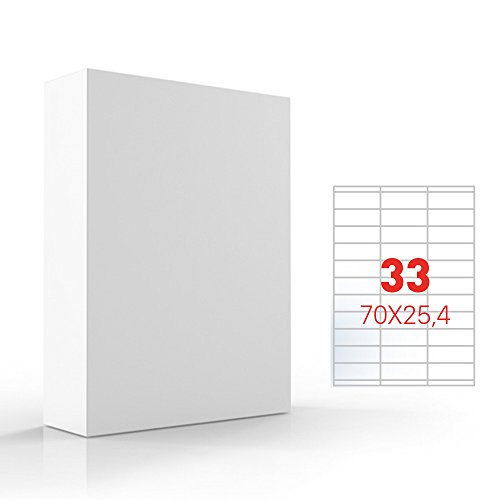 eticopy 40100251 Set 33 Etiketten 200 Blatt/Box A4 70 x 25,4 mm 70 x 25,4 mm grün eticopy 40100251 Set 33 Etiketten 200 Blatt/Box A4 70 x 25,4 mm 70 x 25,4 mm grün von ETICOPY