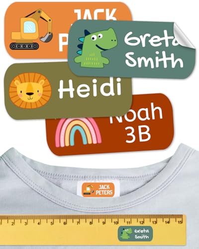 50 Namensaufkleber kinder. Kein bügeln. Für kleidung, schule, gegenstände, kita. Namensschilder personalisiert waschmaschinenfest. 50 Namensaufkleber kinder. Kein bügeln. Für kleidung, schule, gegenstände, kita. Namensschilder personalisiert waschmaschinenfest. von ETIKIDS