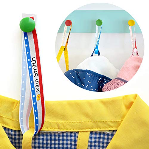 Etiketten Aufhänger für Kleidung | 6er-Pack (USA) von ETIKIDS