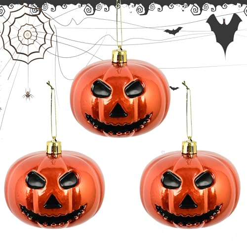 ETUCYNG Halloween Deko Für Kleinen Baum - 3-teilige Kürbis Deko,Gruselige Gesichts Dekoration Für Herbstdekoration Zuhause Kamin Haustür Weihnachten ETUCYNG Halloween Deko Für Kleinen Baum - 3-teilige Kürbis Deko,Gruselige Gesichts Dekoration Für Herbstdekoration Zuhause Kamin Haustür Weihnachten von ETUCYNG