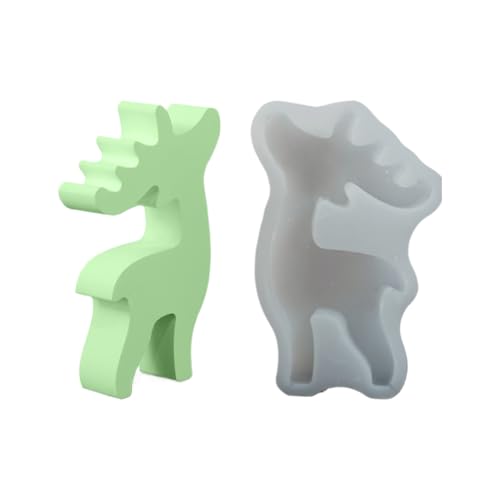 ETUCYNG Tier Gießformen | Rentiere Weihnachts Schokoladenformen | Gipsgussform für Cupcake Backen Fondant Handwerk Seife Kerze Feiertag Hochzeit Deko Küche Partyeinladigkeiten ETUCYNG Tier Gießformen | Rentiere Weihnachts Schokoladenformen | Gipsgussform für Cupcake Backen Fondant Handwerk Seife Kerze Feiertag Hochzeit Deko Küche Partyeinladigkeiten von ETUCYNG