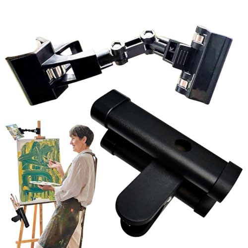 EUBEISAQI Pinsel-Clip, Mehrzweck-Pinselhalter, wiederverwendbar, für Zuhause, Schule, Innen- und Außenbereich, Pinsel, Trommelstab, Aquarellstift EUBEISAQI Pinsel-Clip, Mehrzweck-Pinselhalter, wiederverwendbar, für Zuhause, Schule, Innen- und Außenbereich, Pinsel, Trommelstab, Aquarellstift von EUBEISAQI
