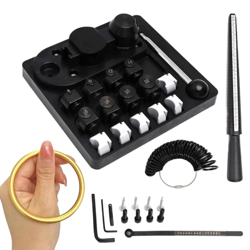 EUBEISAQI Ring Bieger Werkzeug | Heavy Duty Ring Making Kit,Zubehör Für Silberschmiede Anfänger Handwerk Blanke Anhänger,Kommerzielle Heimarmbänder Schmuck EUBEISAQI Ring Bieger Werkzeug | Heavy Duty Ring Making Kit,Zubehör Für Silberschmiede Anfänger Handwerk Blanke Anhänger,Kommerzielle Heimarmbänder Schmuck von EUBEISAQI