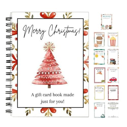 Grußkartenbuch,Weihnachtsgrusskarten Organizer Buch - Festes Album Besinnliches Andenken für Notizen Fotos,Urlaub Geburtstag Valentinstag Reisen Zuhause Schule Grußkartenbuch,Weihnachtsgrusskarten Organizer Buch - Festes Album Besinnliches Andenken für Notizen Fotos,Urlaub Geburtstag Valentinstag Reisen Zuhause Schule von EUBEISAQI