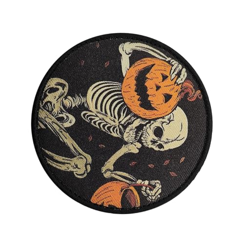 Kürbis-Aufnäher, Halloween-Aufkleber, saisonales Urlaubsbasteln für Hosen, Hüte, Jeans, Rucksäcke, Kleider, Kleidung von EUBEISAQI