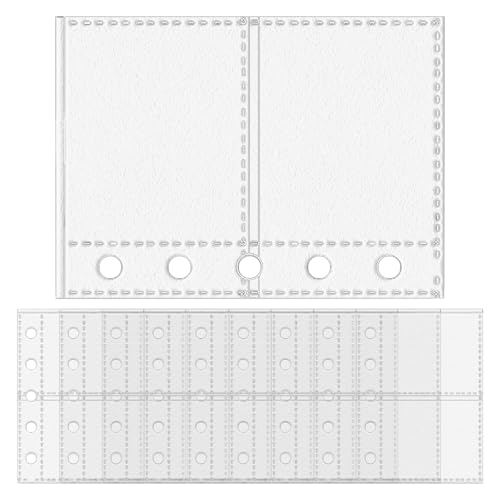 Transparente Blattschutzfolien – M5 5-Ringbuch-Kartenhüllen – Aufkleberhüllen für Künstler, Skizzierer, Studenten, Lehrer, Büro, Verwaltungspersonal, Schule, Projektmanager, Reisende, Fotos Transparente Blattschutzfolien – M5 5-Ringbuch-Kartenhüllen – Aufkleberhüllen für Künstler, Skizzierer, Studenten, Lehrer, Büro, Verwaltungspersonal, Schule, Projektmanager, Reisende, Fotos von EUBEISAQI