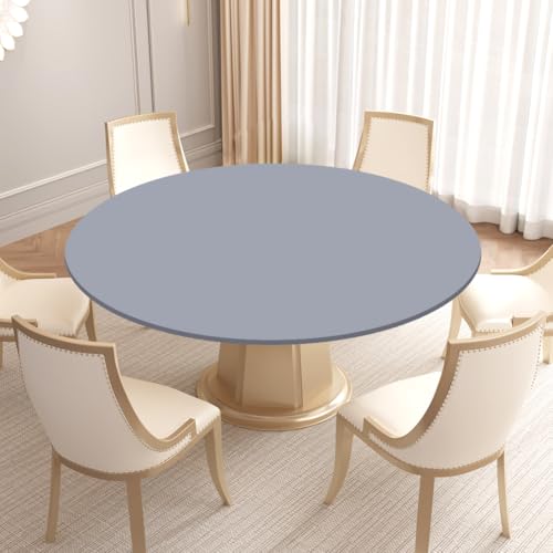 Tischdecke Outdoor Wetterfest Rund - 48 inch Runde Tischdecke mit Gummizug für Draußen Gartentischdecke Wetterfest Wachstuchtischdecke Tischdecke Outdoor Wetterfest Rund - 48 inch Runde Tischdecke mit Gummizug für Draußen Gartentischdecke Wetterfest Wachstuchtischdecke von EUBSWA